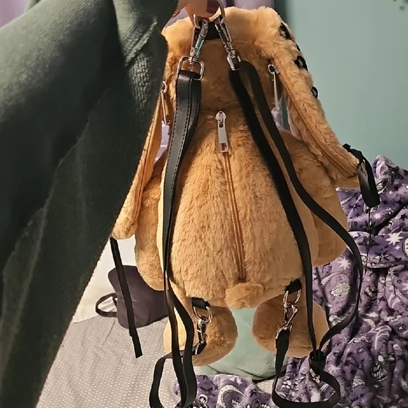 Dolls Kill Plush Bunny Backpack - Picture 4 of 8